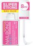 Super Strong Nail Glue for Press On Nails, Nail Tips & Acrylic Fake Nails (8ml) NYK1 NailBond Brush On Glue for Press Ons, Tips & Acrylics - Long Lasting, Maximum Strength, Mess-Free Application