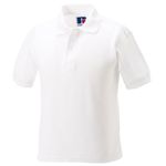 Jerzees Schoolgear Childrens Hardwearing Polo Shirt (11-12) (White)