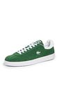 Lacoste Men's Baseshot 223 1 SMA Sneaker, Dk Grn/Wht, 8