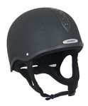 Champion X-Air Plus Horse Riding Hat Skull Helmet Vented PAS015 Black 57cm