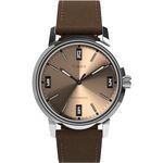 TIMEX Marlin Men Brown Round Dial Analog Watch - TW2W33800U9