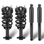 Front and Rear Complete Struts Assembly Shock Absorber Compatible with 2007-2013 Chevy Silverado 1500/GMC Sierra 1500, Replace for 139105 4345074, 4Pcs