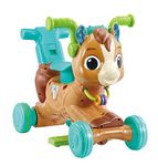 VTech 3-in-1 Bounce & Go Pony | Interactive & Educational Push, Ride & Bounce Along Toy with Games | Suitable for Boys & Girls 18 - 36 Months, English Version