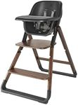 Ergobaby Evolve High Chair Ergonomic high Chair 2-in-1 Set for Babies from 6 Months, Baby high Chair incl. 5-Point Harness, high Chair for Children with Adjustable seat, Dark Wood