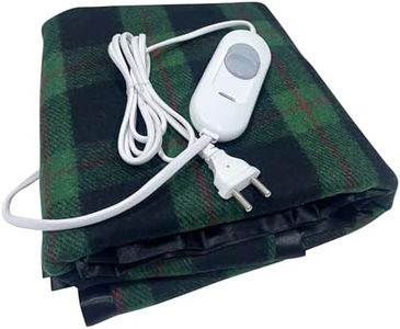 elove Electric Blanket for Single Bed,Heating Bed Warmer for Single Bed with 3 Heat Settings with Over Heat Protection,Soft & Warm Heating Kambal Hot Blanket for Winter (Multicolor,Size(150cmsx80cms)