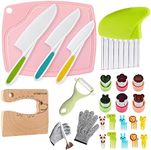 Kids Cooking Set - 24 Piece Wooden 