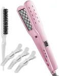 Voloom Petite 1” Inch Professional Volumizing Ceramic Hair Iron | for Medium Length or Fine Texture Hair Volume | Adjustable Temp | Auto Shut-Off