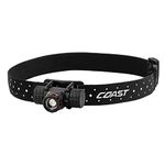 Coast XPH25R Rechargeable Dual Power Head Torch - 400 Lumens, Black