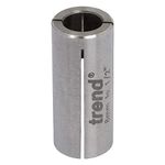 Trend Collet Reduction Sleeve, 8mm to 12.7mm, Router Shank Adaptor, Length 30mm, CLT/SLV/8127