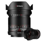 7artisans 9mm F5.6 canon rf camera lens Full Frame 132° Wide-angle Large Aperture Lens Compatible with Canon RF Mount Canon EOS R, RED, R3, R5, R6, R7, R10, RP, Black