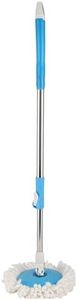 360° Bucket Spin Mop Stick with Microfiber Refill Blue Color