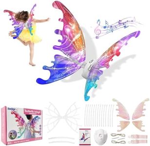 Fairy Wings,DIY Electric Butterfly Wings,Angel Wings,Shiny Fairy Wings,Girls Princess Wings Cosplay Decoration Kids Wings, Halloween Princess Decoration for Girls and Dogs