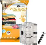 Vacuum Storage Bags (5 x Jumbo, 5 x