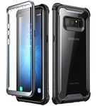 i-Blason Ares Series Case for Samsung Galaxy Note 8 Case, Shockproof Bumper Potective Case with Built-in Screen Protector (Black)