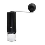 CrushGrind 080201-0099 Coffee Grinder Colombia, Black