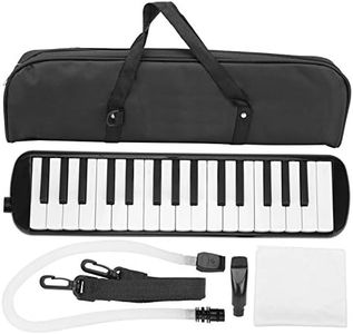 32 Key Melodica,Melodica Piano Keyboard Wind Professional Musical Instrument Carrying Bag Suitable for Beginner Practice (Black)