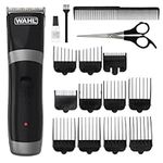 Wahl Cord/Cordless Hair Clipper, Rechargeable Cordless Clippers, Clipper Kit for Men, Rinseable Blades, Home Hair Cutting, Clippers with Guide Combs