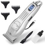 Fagaci Hair Trimmer Men Extremely Fine Cutting, Zero Gap T Blade Trimmer for Men, Beard Trimmer Men, T-outliner Trimmer, Professional Hair Trimmer, Electric Beard Trimmer for Men