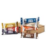 Veloforte Mixed Energy Bars - 100% Natural Healthy Sports Performance, Balanced Protein & Carbs, Great Taste Award Winners, Dairy-Free, Gluten-Free, Vegetarian (7 Bars)