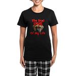 CafePress RealLoveOfMyLife BullMastiff Pajamas Womens Novelty Cotton Pyjama Set, Comfortable PJ Sleepwear