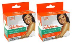 Sally Hansen Hair Bleach, Creme, for Face (2-Pack)