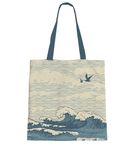 The Purple Tree Beach Dreams Tote Bag with Ocean Theme for Women - 1 Pc, Woman Tote Bag, Eco Friendly Tote Bags, Underwater Wonder Tote Bag, Gifts For Women