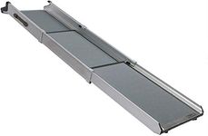 PetSafe Happy Ride Compact Telescoping Dog Ramp - Portable Lightweight Pet Ramp - Great for Cars, Trucks and 4X4s - Durable Aluminium Frame Supports up to 140 kg - High-Traction Surface Design