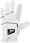 Mizuno 2020 Elite Golf Glove White/Black, Small, Left Hand