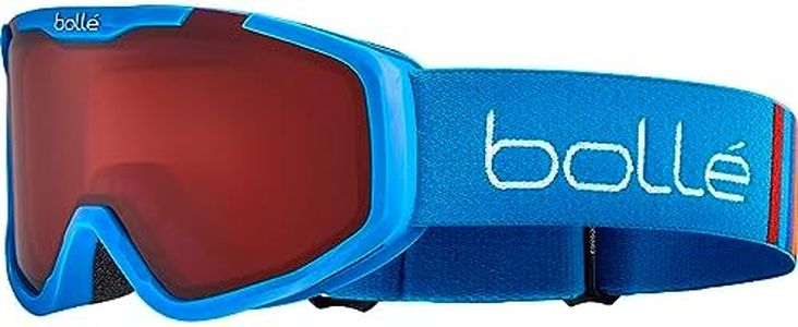 bollé - Rocket Race Blue Matte - Vermillon Kat 2, Ski Goggles, Small, Unisex Children