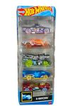 Hot Wheels Car 2024 X-Raycers Pack of 5 (Graftnator, Cosmic Coupe, Loco Motorin, Electrack, Nerve Hammer) Multi - Color