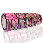 Strauss Deep Tissue Massage Foam Roller|High-Density Muscle Roller for Myofascial Release, Physical Therapy, Yoga, Pilates|Exercise Equipment for Deep Tissue Massage and Muscle Relief|33 cm,(Pink)