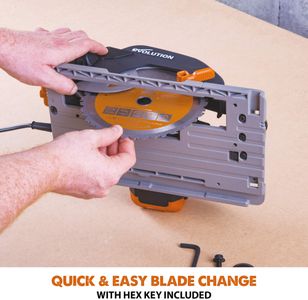 Evolution 185mm Circular Saw – R185CCSX Power Tool