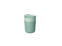 Joseph Joseph Sipp Travel mug, Hygienic, Leakproof reusable mug, Coffee & Tea Cup with Lid - 340 ml (12 fl. oz) - Green