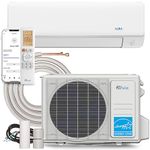 Senville AURA Series Mini Split Air Conditioner Inverter Heat Pump, 33000 BTU, Energy Star, White