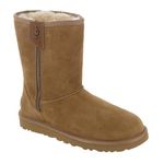 UGG Women's Classic Short Bailey Zip Boot, Chestnut, 5 UK