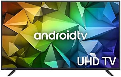 65" 4K UHD LED HDR Smart Android TV with Voice Assistant and HDR