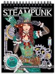 ColorIt Colorful World of Steampunk Adult Coloring Book - 50 Single-Sided Designs, Thick Smooth Paper, Lay Flat Hardback Covers, Spiral Bound, USA Printed, Steampunk-Inspired Pages to Color