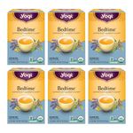 Yogi Tea Organic Bedtime - Herbal Supplement, 16 Count per Box (Pack of 6), Bedtime Herbal Tea, 96 Count