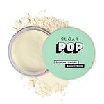 SUGAR POP Banana Powder Matte Tinted Loose Powder With Brightening Effect | Sets Makeup | Controls Shine | For All Skin Tones | 10 G, Yellow