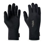 Rab Power Stretch Contact Glove (Mobile Friendly) (Black, Large)