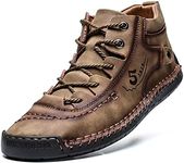 alcubieree Mens Casual Leather Shoe