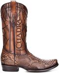 Cuadra Men's Western Boot in Genuine Python Leather, 1J1NPH, Size 8.5