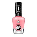 Sally Hansen Miracle Gel Nail Colour, 2 Step Gel-like System, No UV Light Needed, Up to 8 Day of colour & shine