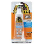 Gorilla 100 Percent Silicone Sealant Caulk, 2.8 ounce Squeeze Tube