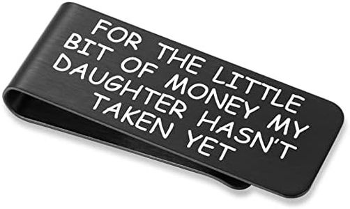 Aesnefe Money Clip for Dad, Father Money Clip, Father of The Bride Gift, Fathers Day Dad Money Clip, from Daughter