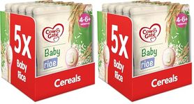 Cow & Gate Baby Rice Cereal, 4-6+ Months, 100 g, Pack of 10