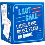 Last Call Drinking Game for Adults - Game Cards for Parties and Group Game Nights