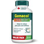 Genacol Pain Relief (60-Day Supply) – Natural Eggshell Membrane and Ultra-Hydrolyzed Collagen Peptides, Joint Pain Relief Supplement, Results in Just 5 Days, Value Pack, 180 Capsules