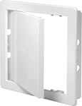 AirTech-UK Access Panel White Inspection Hatch Plastic Revision Door 150 mm x 150 mm