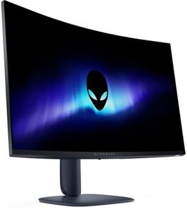Alienware 32 Curved Gaming Monitor - AW3225DM - 31.5-inch QHD (2560 x 1440) 180 Hz 1ms Display, 1500R Curve, AMD Freesync, VESA AdaptiveSync, VESA DisplayHDR 400, VA Panel, 360° Ventilation